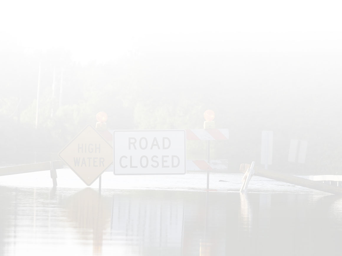 Road Closed due to High Water